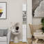 Tall Slim Bathroom Storage Cabinet, 71" Freestanding Bathroom Cabinet with 1 Drawer and 4 Adjustable Shelves