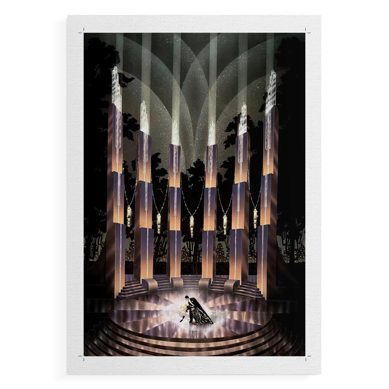 Nocturne -Canvas Print Only - NOT FRAMED, 27" H x 18" W
