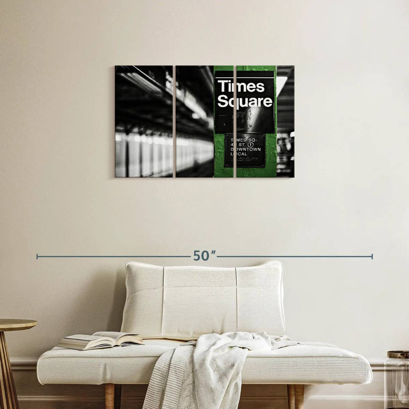 Romber Times Square Subway - vert, H 20 po x l 33 po