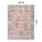 Kromer Medallion Machine Washable Red/Blue Area Rug-420144999