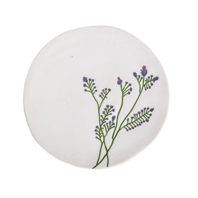 Assiette de service Lavande