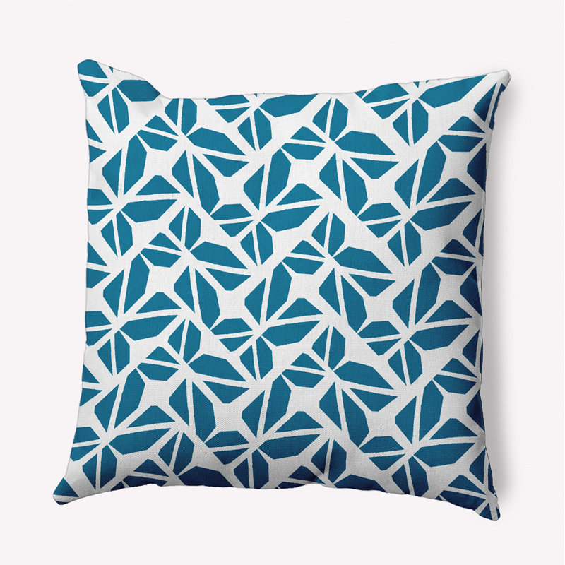 Housse et insert de coussin décoratif en polyester pour intérieur / extérieur E par Design, 18 po x 18 po