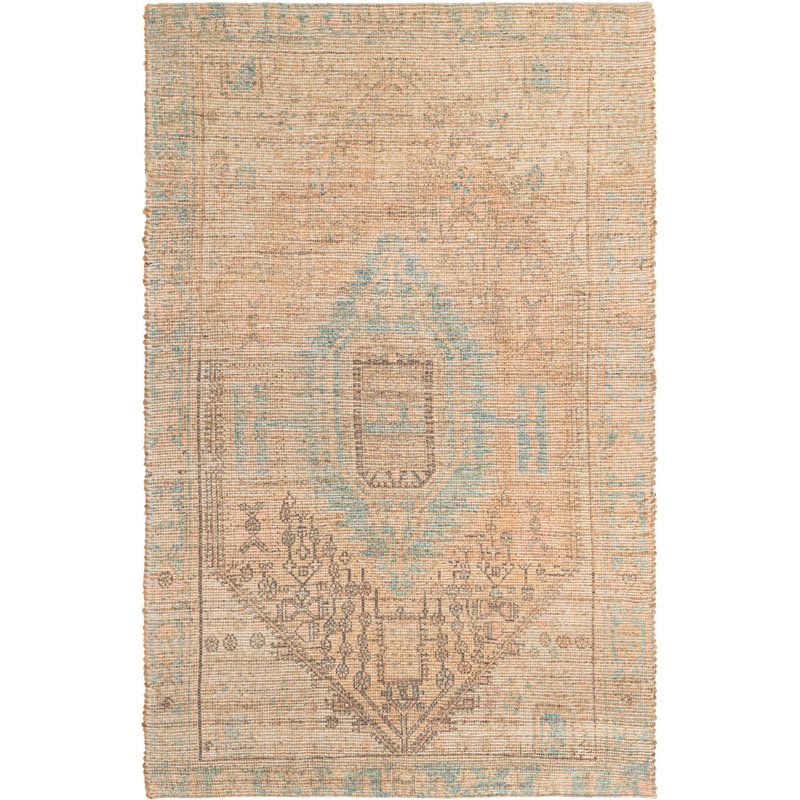 Markdavid Cotton Oriental Indoor Rug, Rectangle 5'3" x 8'