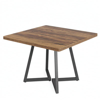 Vintage Square Dining Table,Wood Kitchen Table,Classic Design Dining Table