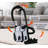 Impecca Bagged Canister Vacuum Cleaner, Powerful 1000W motor, 2L Dust Capacity, Includes 6 Tools + 6 Replacement Bags-106635909