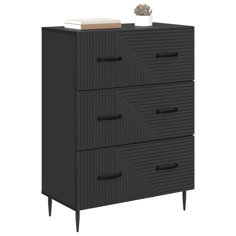 Rectangle Accent Chest, Black