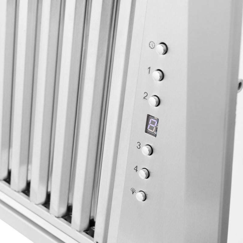 52" 700 CFM Ducted Insert Range Hood in Stainless Steel