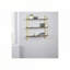 Triple tablette, noyer / jaune