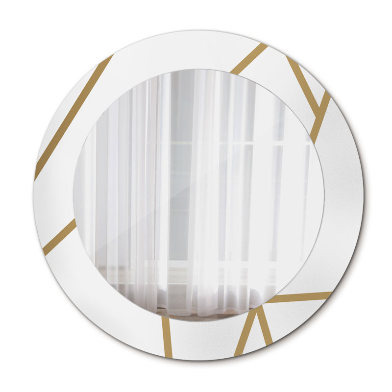 Huldar Glass Flat Wall Mirror