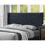 Lit plateforme en tissu de jute gris anthracite-170513285