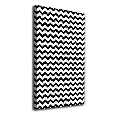 Zigzags - Wrapped Canvas Print