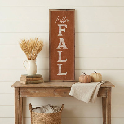 Hello Fall Orange