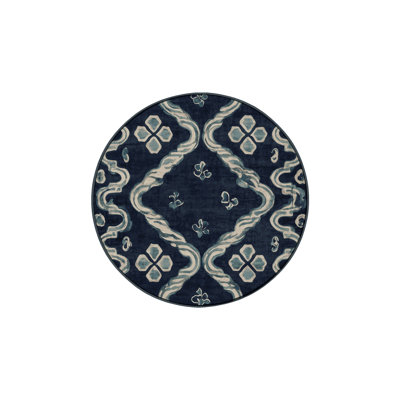 Machine Washable Gray Area Rug