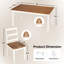Solid Wood Top Dining Set