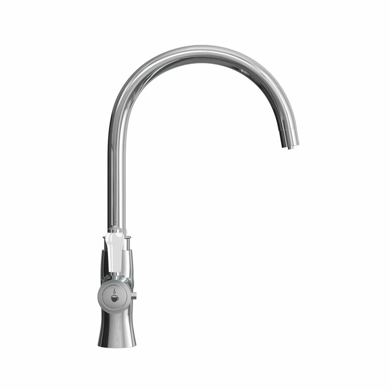 Fohen Touch Kitchen Faucet, Polished Chrome
