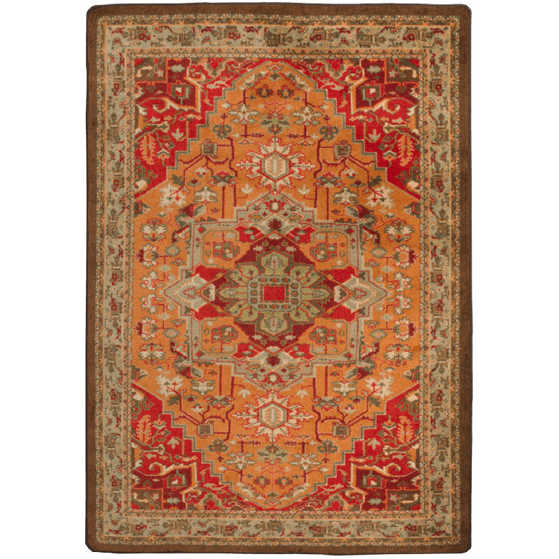 Prolley Oriental Indoor Rug, Rectangle 3'10" x 5'4"