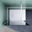 Walk in Shower Enclosure With Dark Grey Easy Clean Safety Glass -671703397-671703405