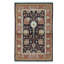 Hand Knotted Wool Area Rug in Brown And Rust
