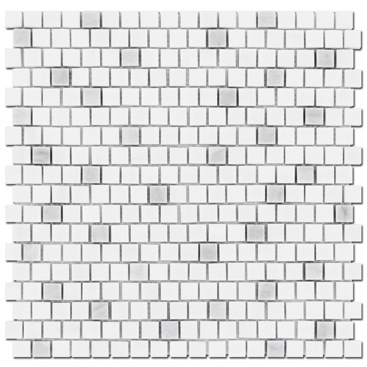 Adriatica 0.63" x 0.63" Marble Linear Mosaic Wall & Floor Tile