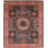 Traditional, Transitional Hand Knotted Wool Oriental Area Rug in Red