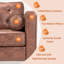 Carsdale 4 Seater Faux Leather Sofa