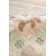 Oushak Hand Knotted Wool Floral Area Rug in Beige/Ivory
