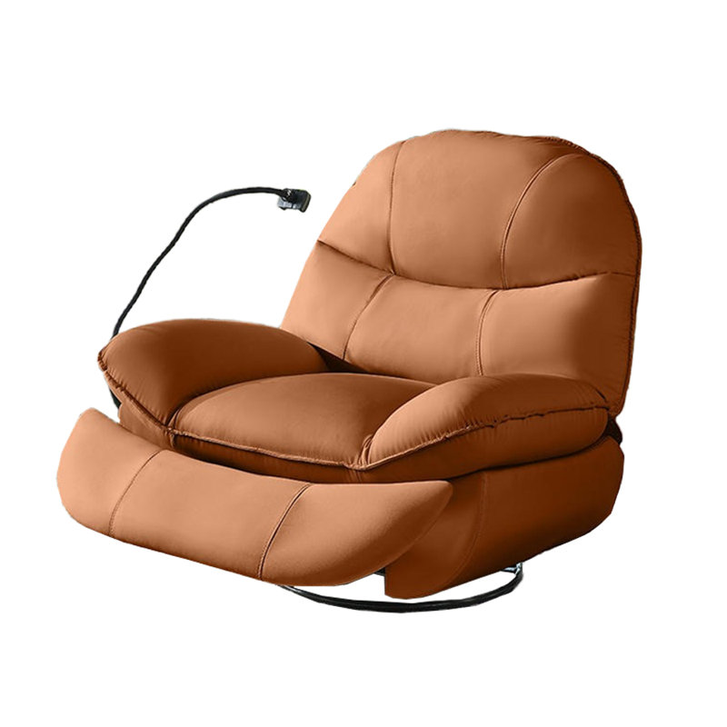 Fauteuil inclinable en similicuir Ferncliffe, Brun