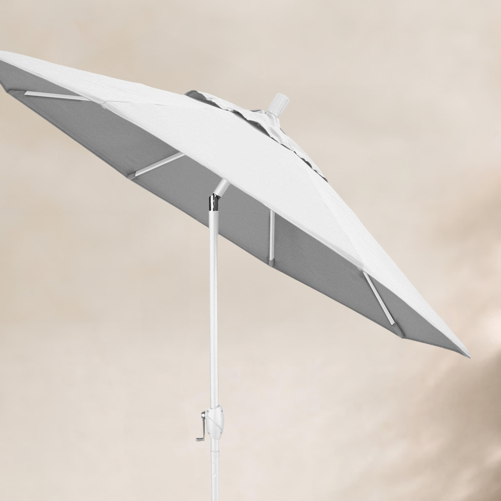 Pacific Trail Series 90'' Outdoor Umbrella, Natural- Pacifica