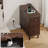 End Table with Storage and Built-In Outlets for Living Room,3 Drawer Nightstand for Bedroom,Office-1801054602