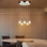  Home Clear Acrylic Glass-Shape Smart Rgb Pendant Light