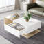 Solid Coffee Table with Storage-306028880