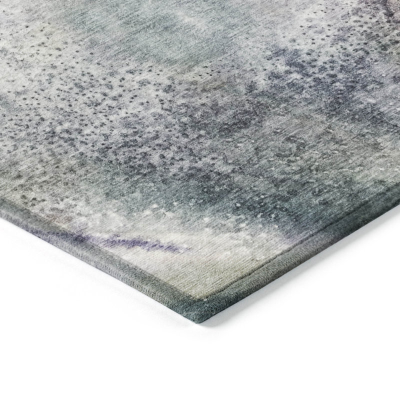 Tapis intérieur / extérieur Kyrie avec envers antidérapant, Rectangle 5 pi x 7 pi 6 po