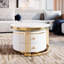 Table basse gigogne 2 tiroirs Elegant Grace