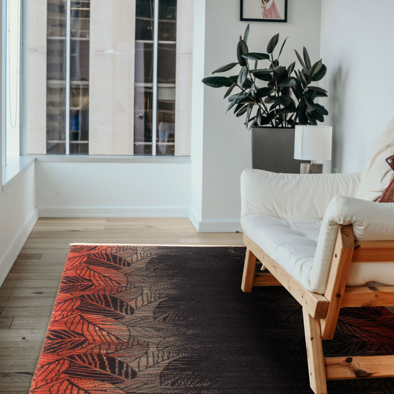 Ankara Black, Copper Kilim 5'4" x 7'11"