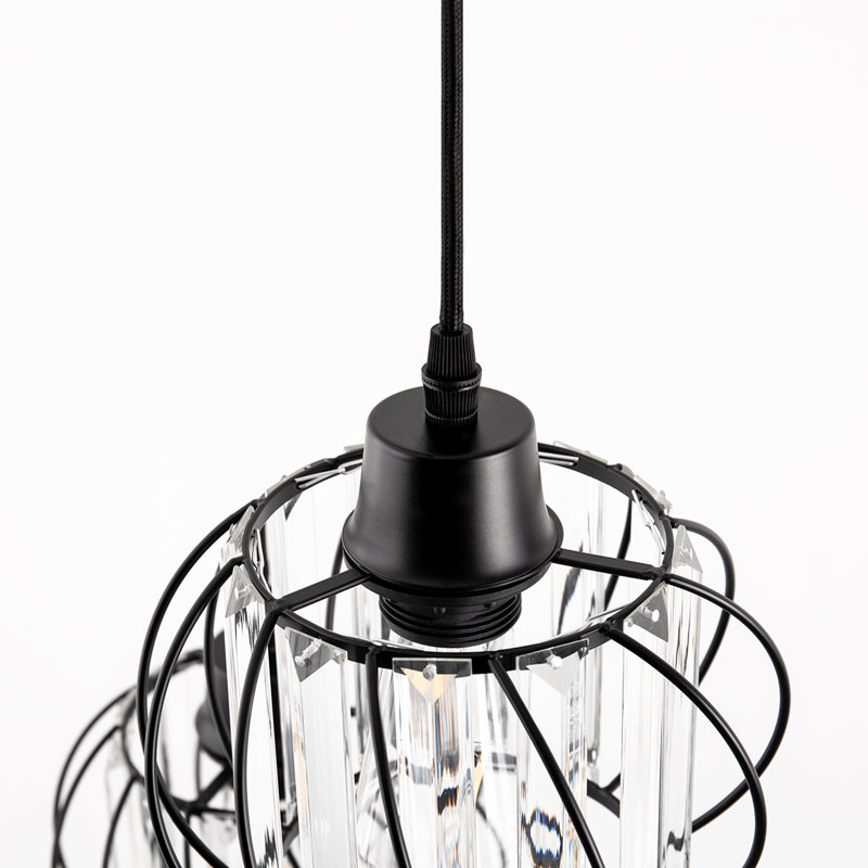Kambria 3 - Light Cluster Pendant, Black