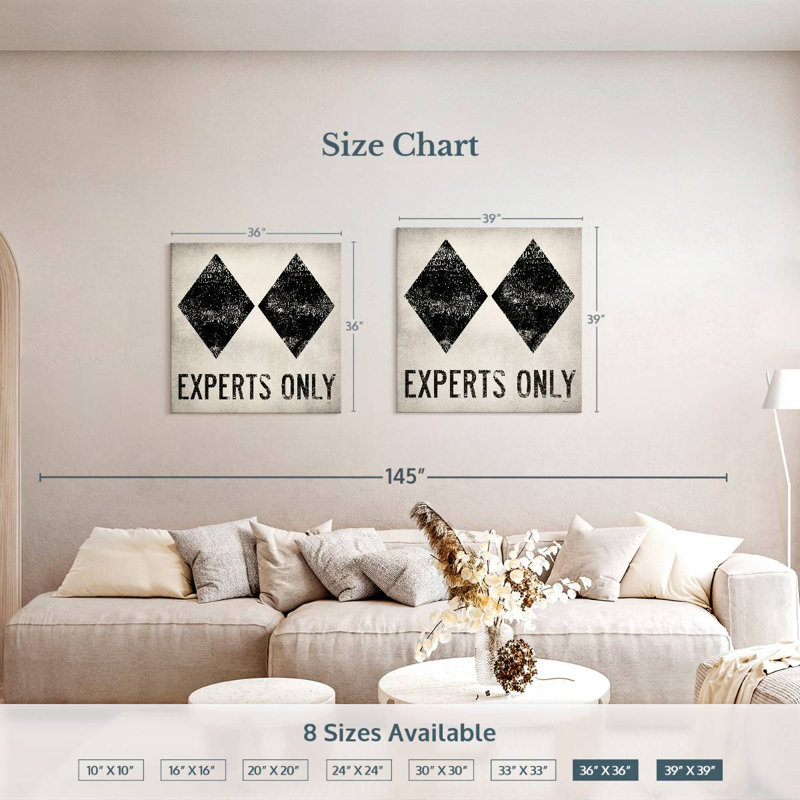 Sirci experts seulement blanc, H 36 po x l 36 po
