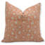 Block Print Throw Pillow Cover, 4 Thick Linen Decorative Pillowcase-2099525325