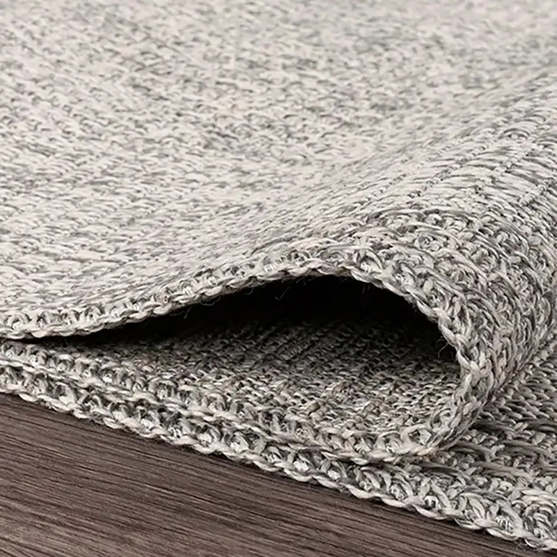 Tapis gris en polypropylène antidérapant Walland, 6,5 pi x 9,5 pi