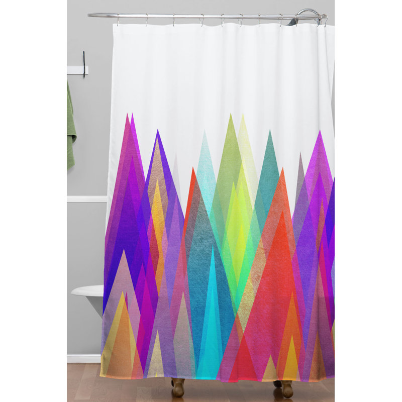 Geometric Shower Curtain