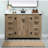 Slayton 48 " W Freestanding Standard Free Standing 1 Single Vanity Bathroom Vanity With Engineered Marble Top-617037215