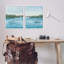 «Serene Summer Boat Single Photo Frame» par Grace Popp 2 - Pièces sur toile-1820219214-1819419380