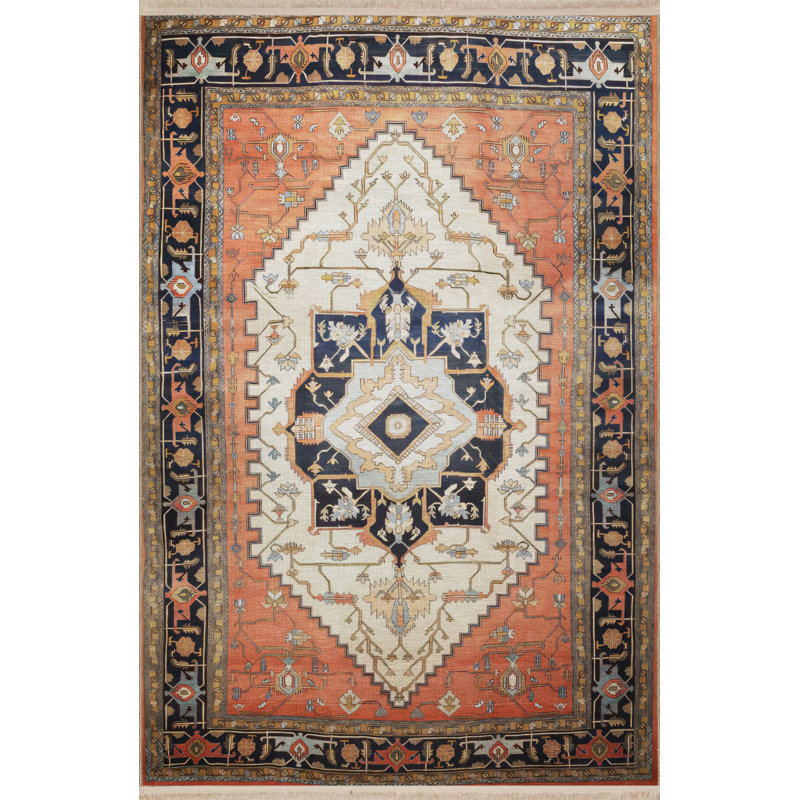 Tapis rectangulaire Xylen, Rectangle 2 pi 8 po x 5 pi