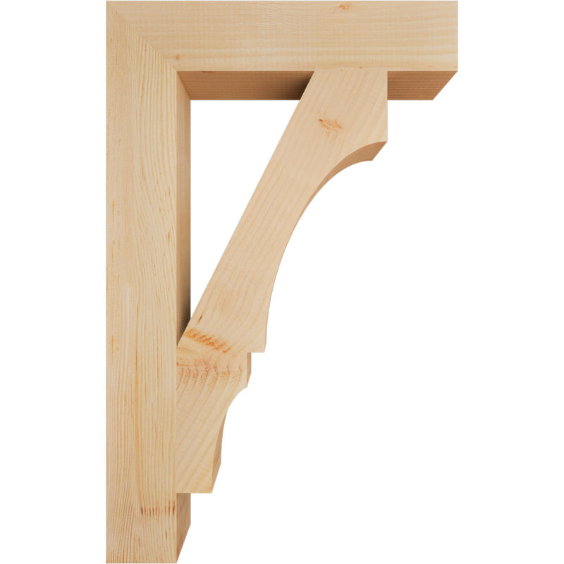 Support de bloc Balboa, L 3 1/2 po x P 20 po x H 32 po, Sapin de Douglas lisse