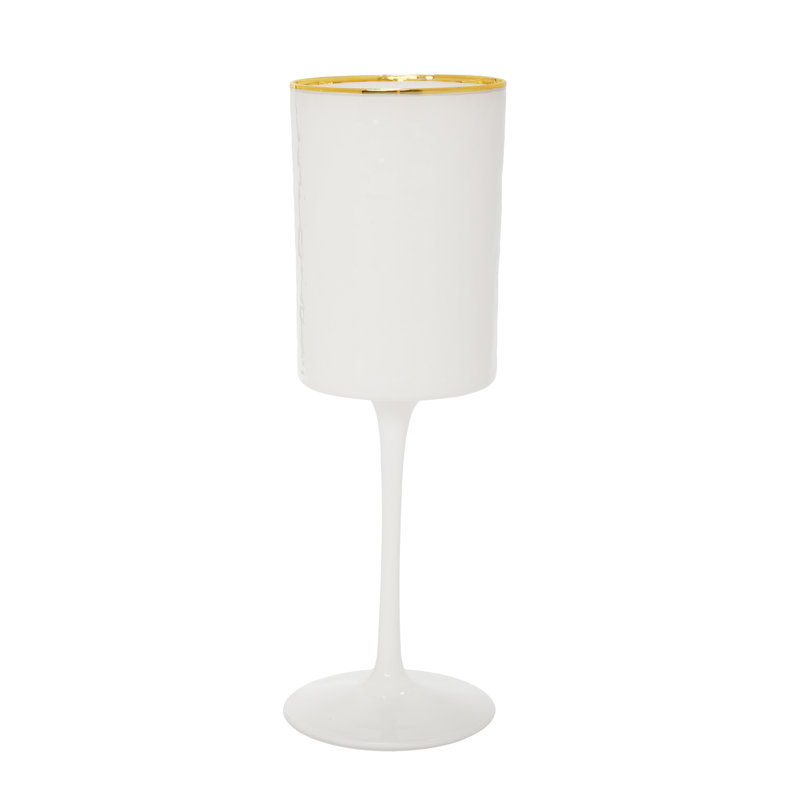 Ensemble de 6 verres à vin tout usage Daries, Verre à bière, Blanc