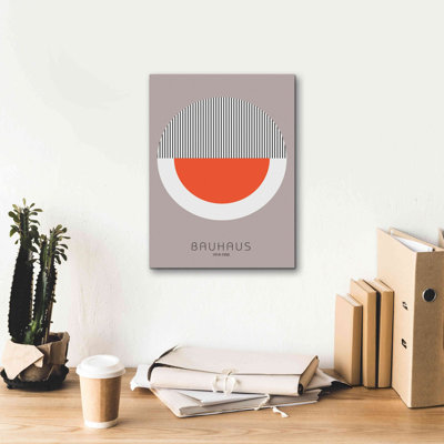 «Bauhaus 9» par Design Fabrikken, estampe numérique sur toile
