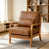 Light Brown Faux Leather