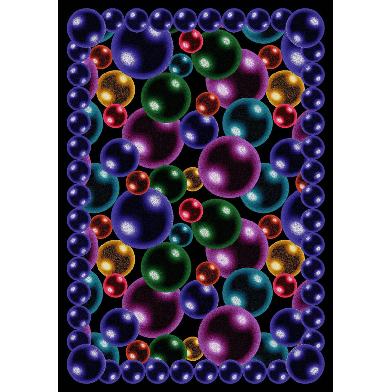 Whimsy Polka Dots Indoor Rug, 5'4" x 7'8"