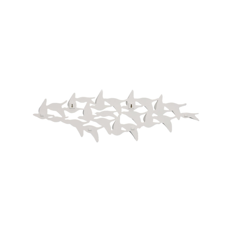 Flock of Birds Wall Décor, White