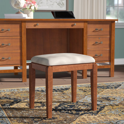 Andalusia Solid Wood Accent Stool
