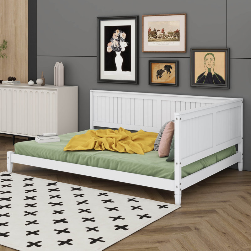 Lit de jour Ingus, Double, Blanc